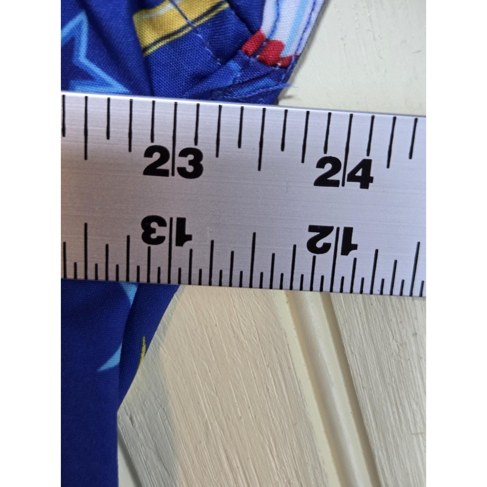 Enow Shirt Mens Large Patriotic Rocket Pop Print Short Sleeve Button Up 4th July - Picture 5 of 5